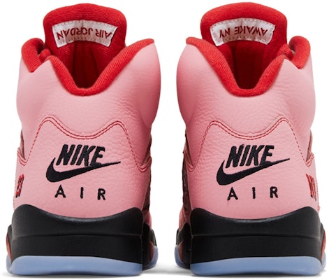 Awake NY x Air Jordan 5 Retro 'Arctic Pink' Sneakers DV4982-600 Details for Awake NY x Air Jordan 5 Retro 'Arctic Pink' Sneakers DV4982-600