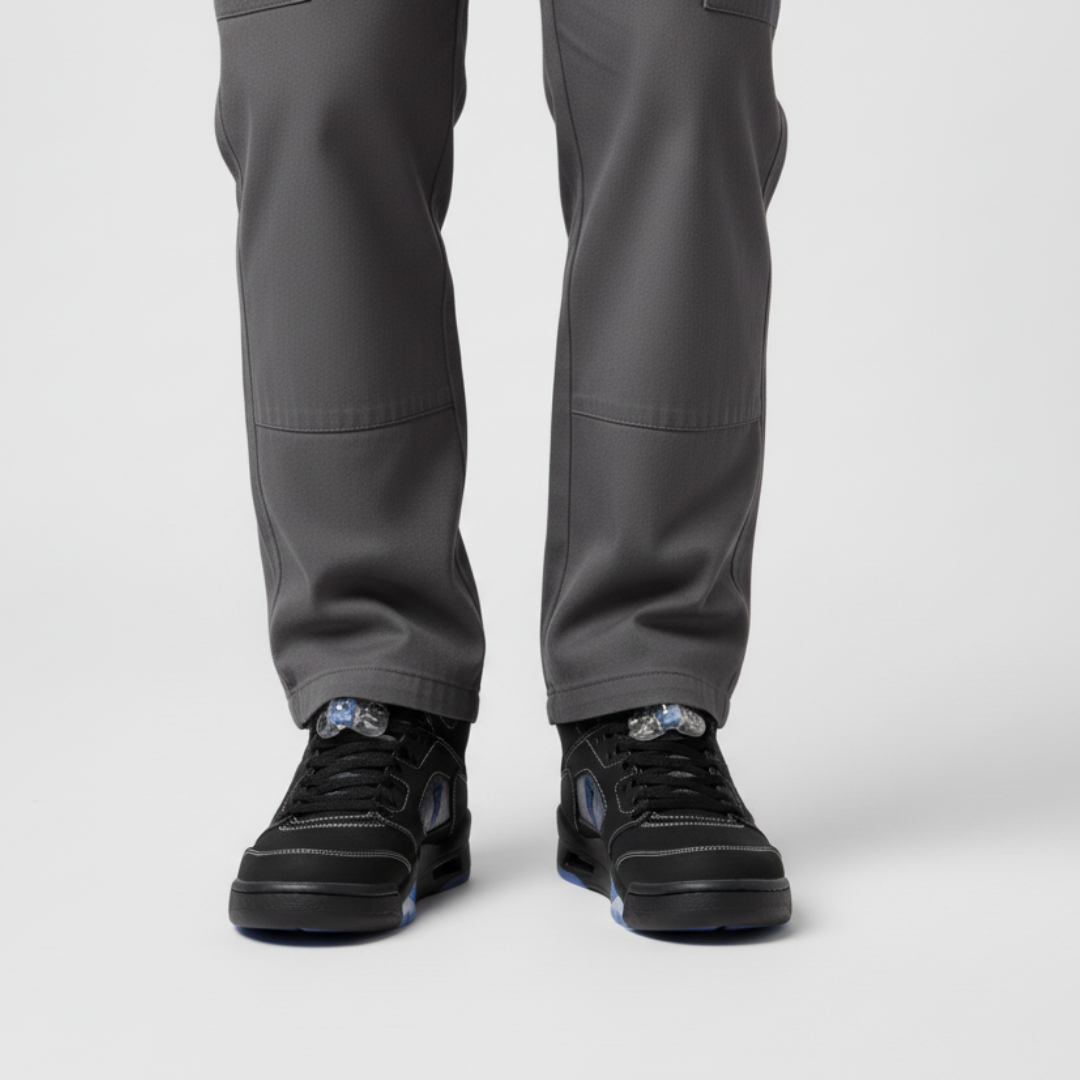 Order Awake NY x Air Jordan 5 Retro 'Hitam Racer Biru' DV4982-004