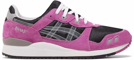 Awake NY x ASICS Gel Lyte 3 'Black Pink' 1201A568-001 Awake NY x ASICS Gel Lyte 3 'Black Pink' 1201A568-001