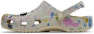Awake NY x Crocs Classic Clog 'Paint Drip' - Selipar Kasut Corak Cat 207943-90H