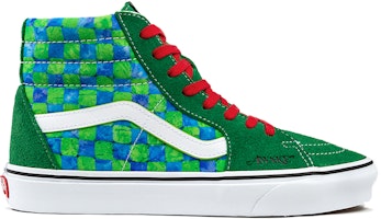 Awake NY x Vans Sk8-Hi 'Hijau Kotak-Kotak' VN0A5HXV7BS Order Awake NY x Vans Sk8-Hi 'Hijau Kotak-Kotak' VN0A5HXV7BS