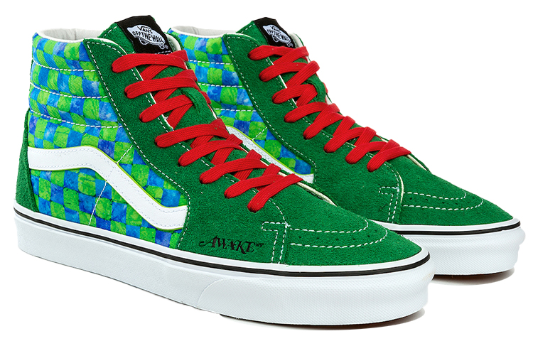 Lookbook Awake NY x Vans Sk8-Hi 'Cuadros Verdes' VN0A5HXV7BS