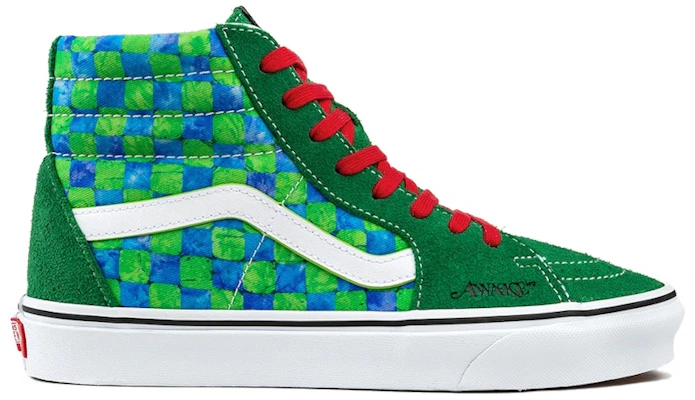 Awake x Vans Sk8-Hi 'Hijau' Sneakers Buy Awake x Vans Sk8-Hi 'Hijau' Sneakers