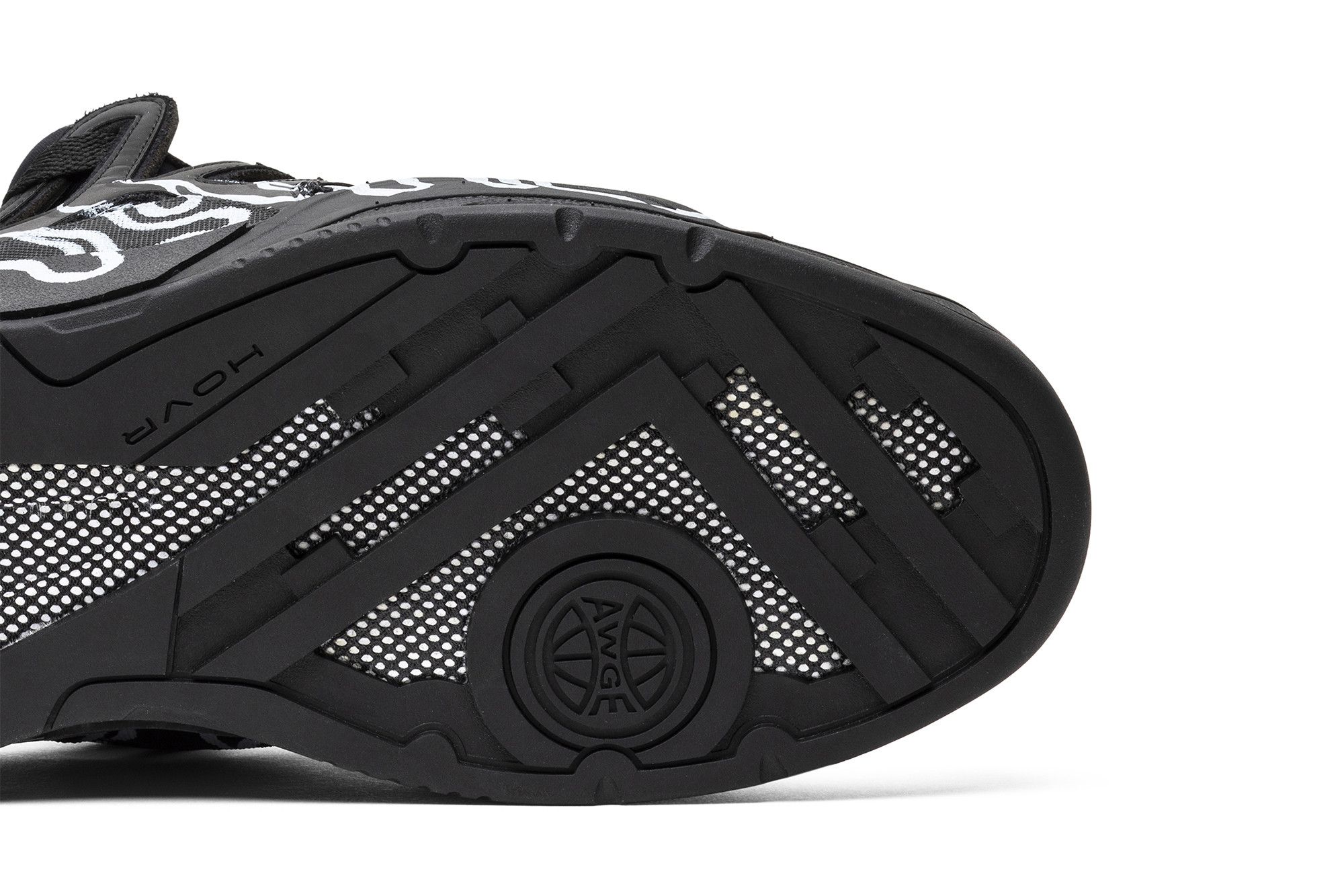 Purchase AWGE x Under Armour SRLo ''Triple Black Flame Edition'' Schwarz Flammen Sneaker 3021559-002-FE