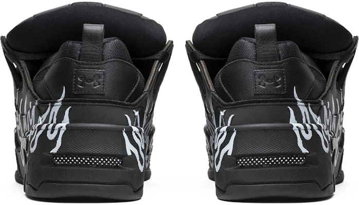 AWGE x Under Armour SRLo ''Triple Black Flame Edition'' Schwarz Flammen Sneaker 3021559-002-FE Details for AWGE x Under Armour SRLo ''Triple Black Flame Edition'' Schwarz Flammen Sneaker 3021559-002-FE