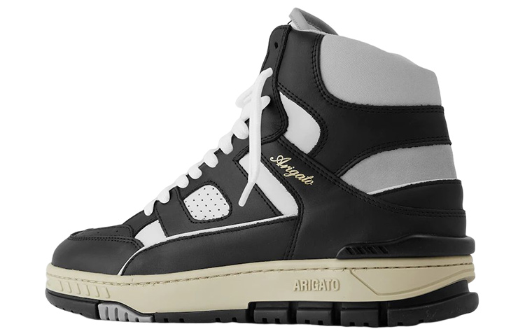 Shop アクセルアリガト エリア ハイ 黒革 F0519008