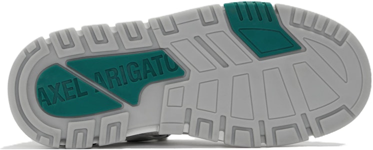 Axel Arigato Astro 皮革系带圓頭舒適時尚板鞋 男款 白綠色 Shop Axel Arigato Astro 皮革系带圓頭舒適時尚板鞋 男款 白綠色