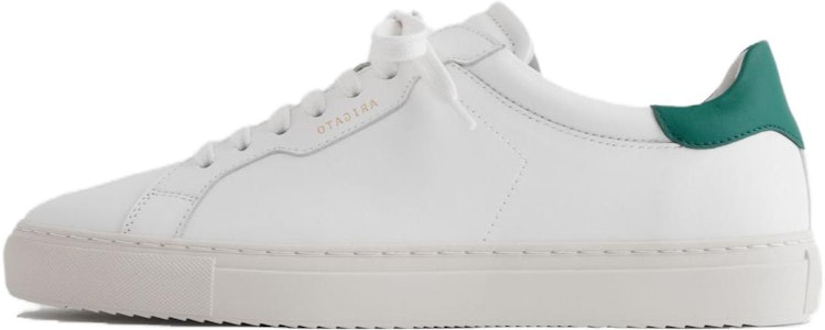 Axel Arigato Clean 180 皮革 系帶圓頭低幫 時尚板鞋 男款 白綠色 Buy Axel Arigato Clean 180 皮革 系帶圓頭低幫 時尚板鞋 男款 白綠色