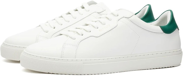 Axel Arigato Clean 180 皮革 系帶圓頭低幫 時尚板鞋 男款 白綠色 Lookbook Axel Arigato Clean 180 皮革 系帶圓頭低幫 時尚板鞋 男款 白綠色