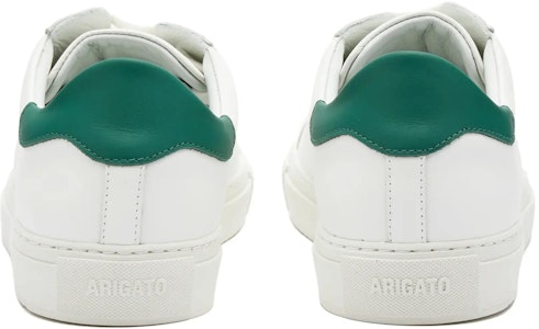 Axel Arigato Clean 180 皮革 系帶圓頭低幫 時尚板鞋 男款 白綠色 Purchase Axel Arigato Clean 180 皮革 系帶圓頭低幫 時尚板鞋 男款 白綠色