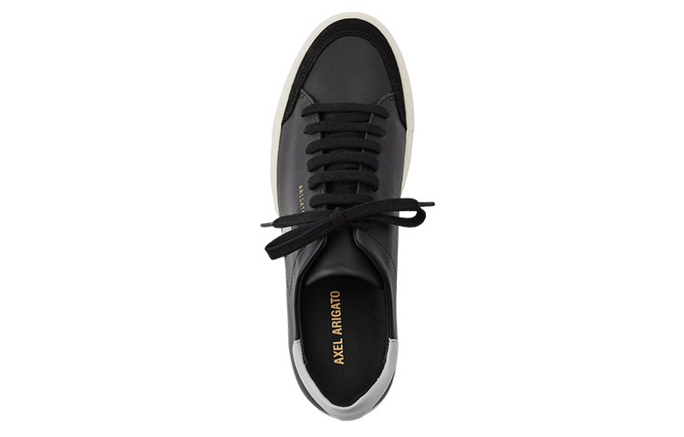 Lookbook Axel Arigato 皮革低筒時尚板鞋 黑色