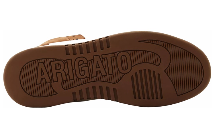 Shop Axel Arigato Dice Hi Sneaker Beige Coklat F0003018