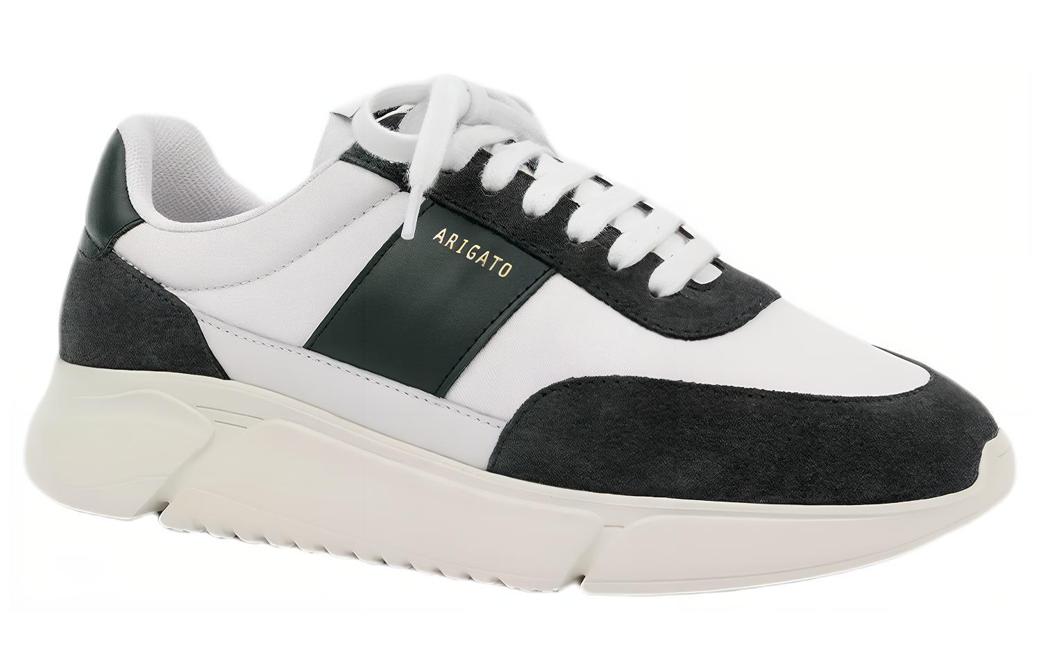 Lookbook アクセルアリガト Genesis ビンテージランナー (白緑) 35082