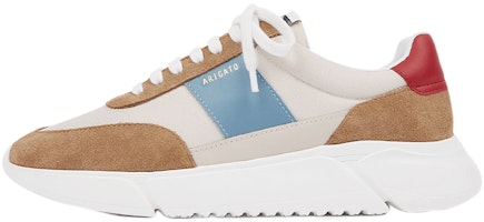 Axel Arigato Genesis Vintage Runner Brown Blue Red F0084048 Axel Arigato Genesis Vintage Runner Brown Blue Red F0084048