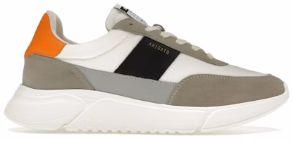 Axel Arigato Genesis Vintage Runner Light Grey Black Orange 35048 Axel Arigato Genesis Vintage Runner Light Grey Black Orange 35048