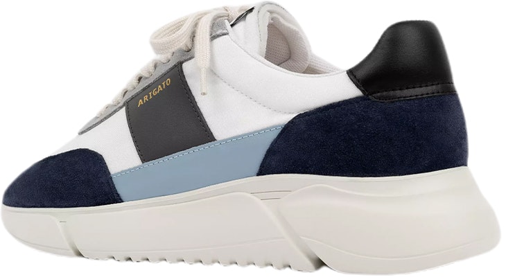 Axel Arigato Genesis Vintage Runner White Blue Navy 27574 Shop Axel Arigato Genesis Vintage Runner White Blue Navy 27574