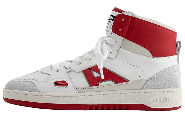 Axel Arigato High-Top Lace-Up Sneaker 'White Red Fashion'