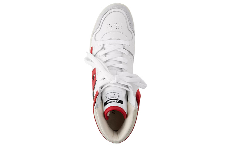Axel Arigato High-Top Lace-Up Sneaker 'White Red Fashion' 圖 2