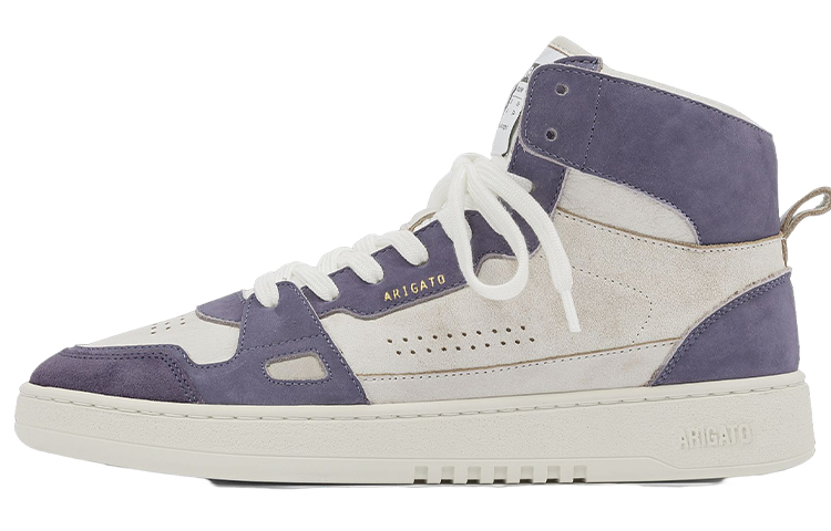Axel Arigato High-Top Leather Sneaker 'White Purple' F0003006