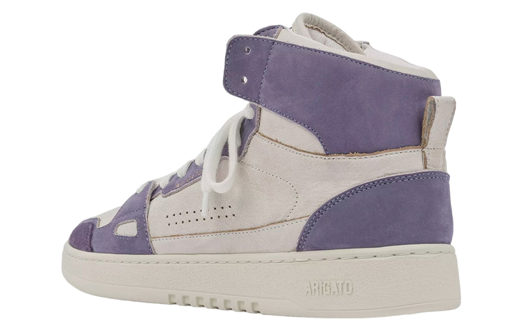 Axel Arigato High-Top Leather Sneaker 'White Purple' 圖 4