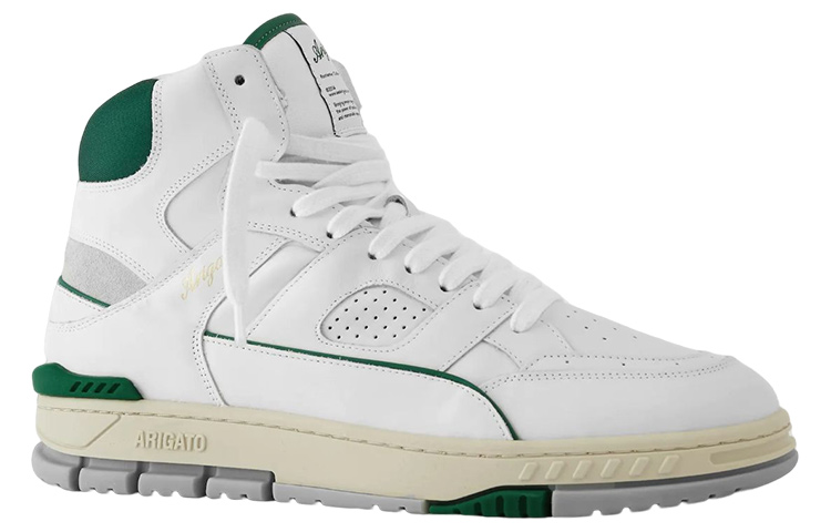 Axel Arigato High-Top Sneaker 'White Green' 圖 2