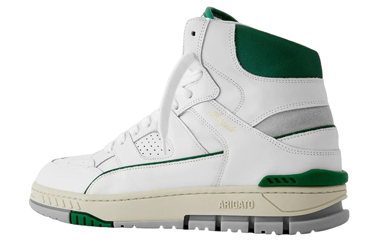 Axel Arigato High-Top Sneaker 'White Green' 圖 4