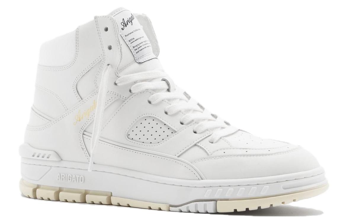 Order 악셀 아리가토 화이트 가죽 하이탑 (Aksel Arigato hwaiteu gajeok haiteop) F1573001
