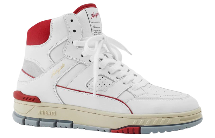 Axel Arigato High-Top Sneaker 'White Red' 圖 2