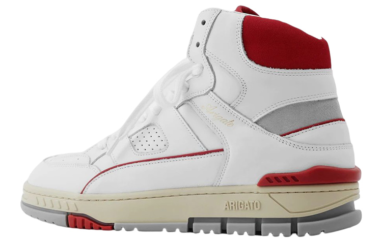 Axel Arigato High-Top Sneaker 'White Red' 圖 4