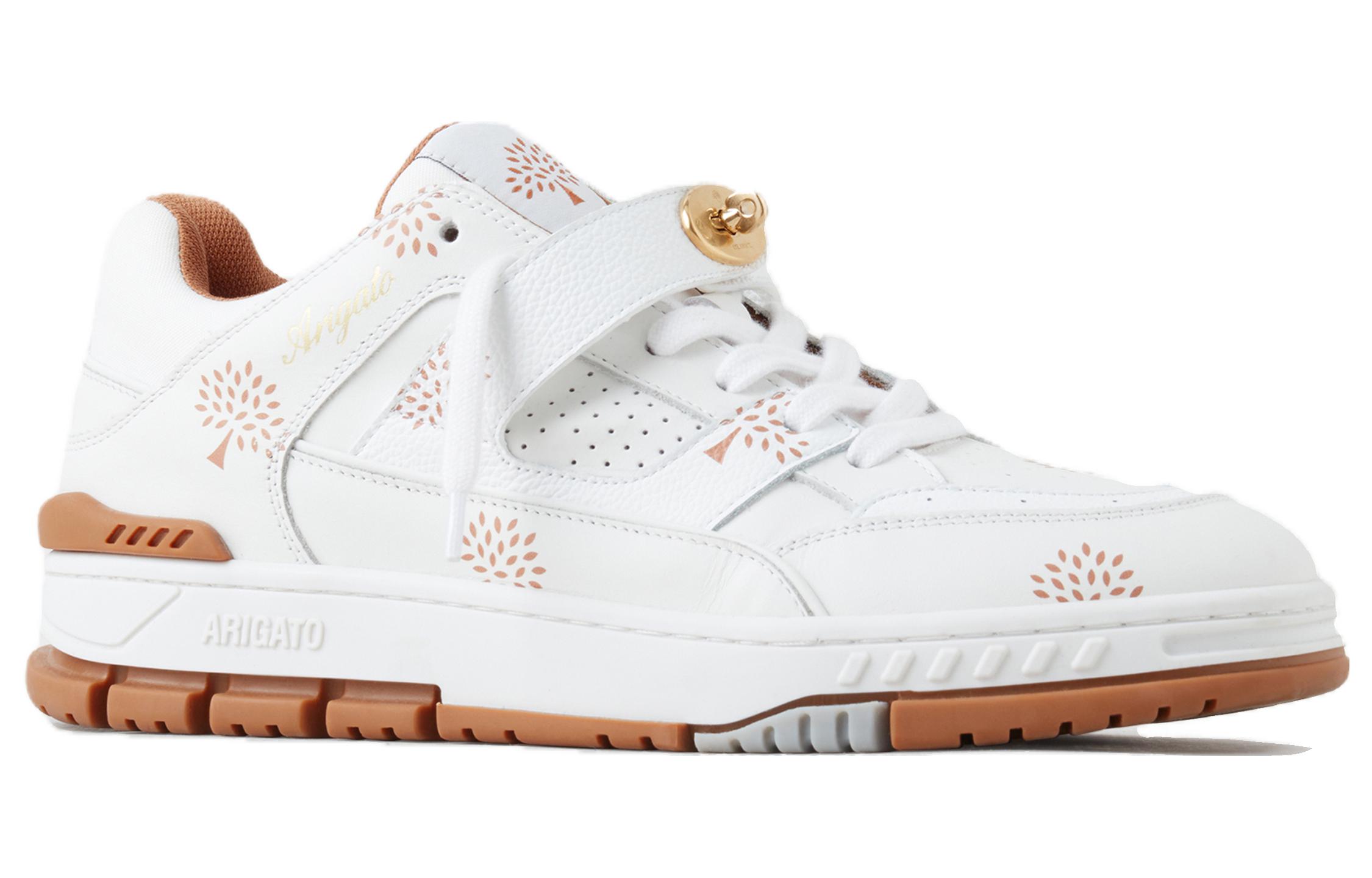 Axel Arigato Leather Sneaker 'White Brown Print' 圖 2