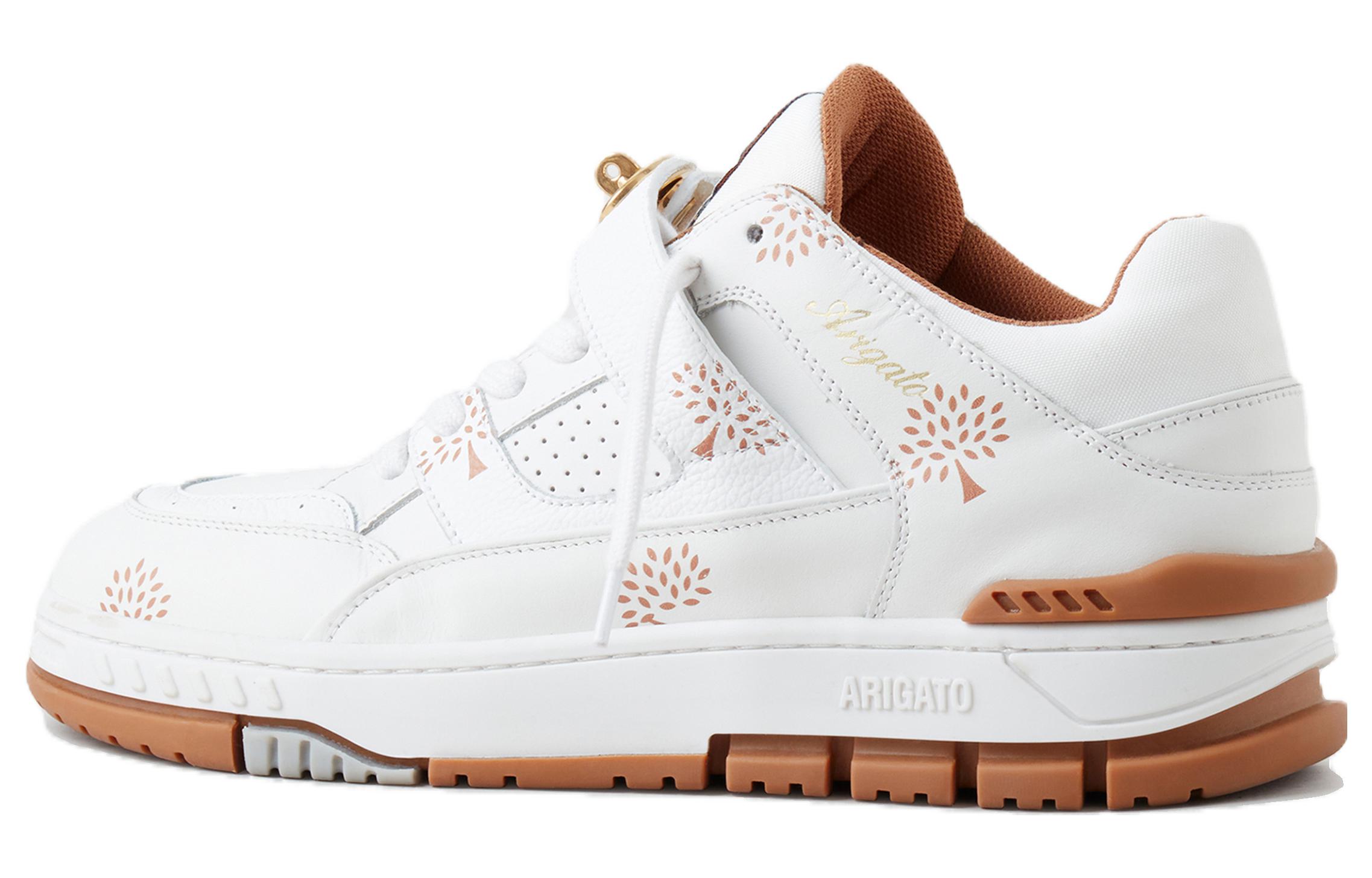 Axel Arigato Leather Sneaker 'White Brown Print' 圖 4