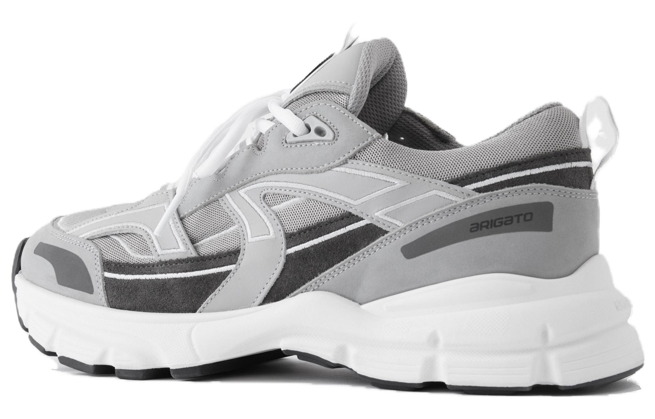 Shop Axel Arigato Marathon 'Grey Mesh Leather' F1056009