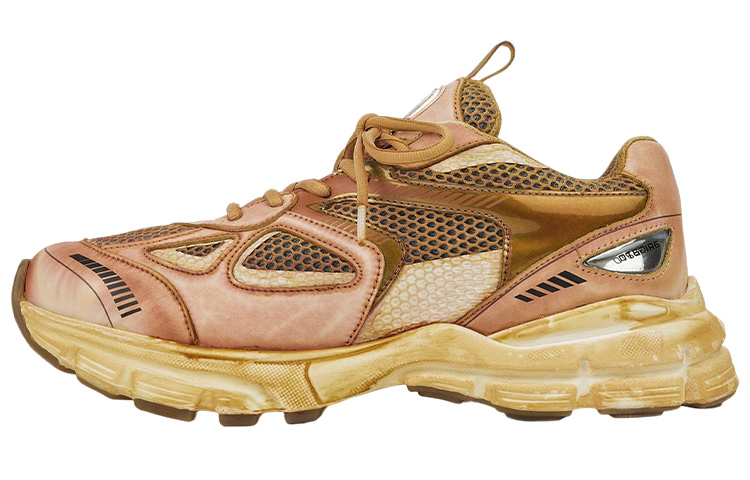 Axel Arigato Marathon 'Orange Leather Patchwork'