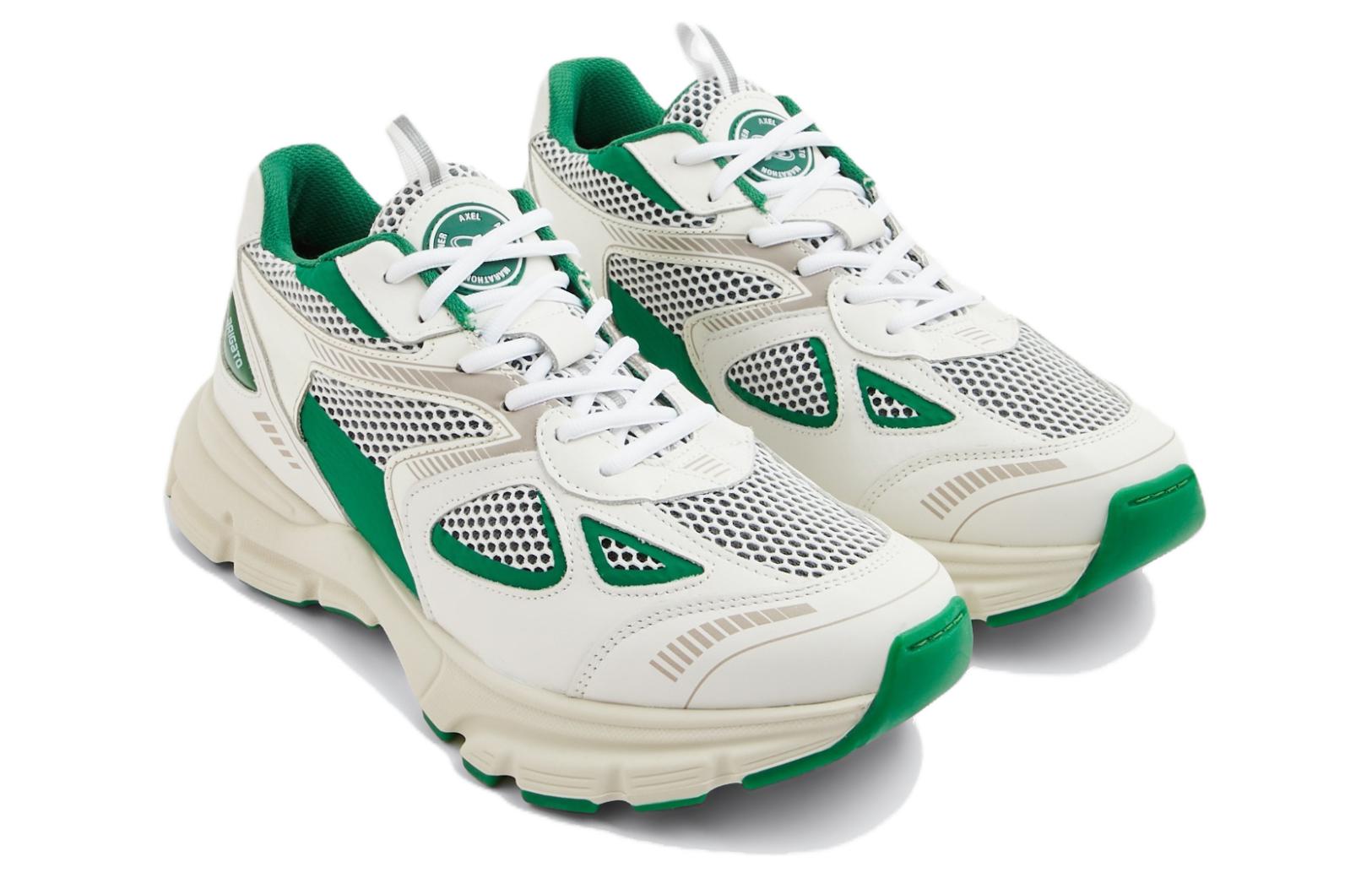 Lookbook Axel Arigato 跑步鞋 白色羽衣甘蓝绿 F0158043
