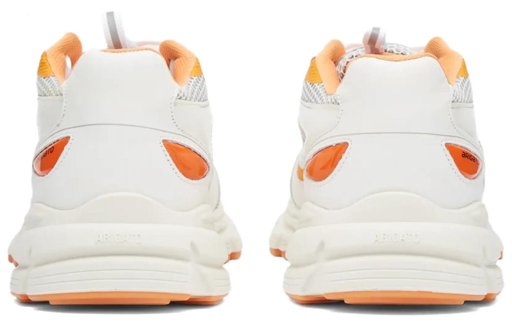 Shop Axel Arigato Marathon Runner White Orange F0158044