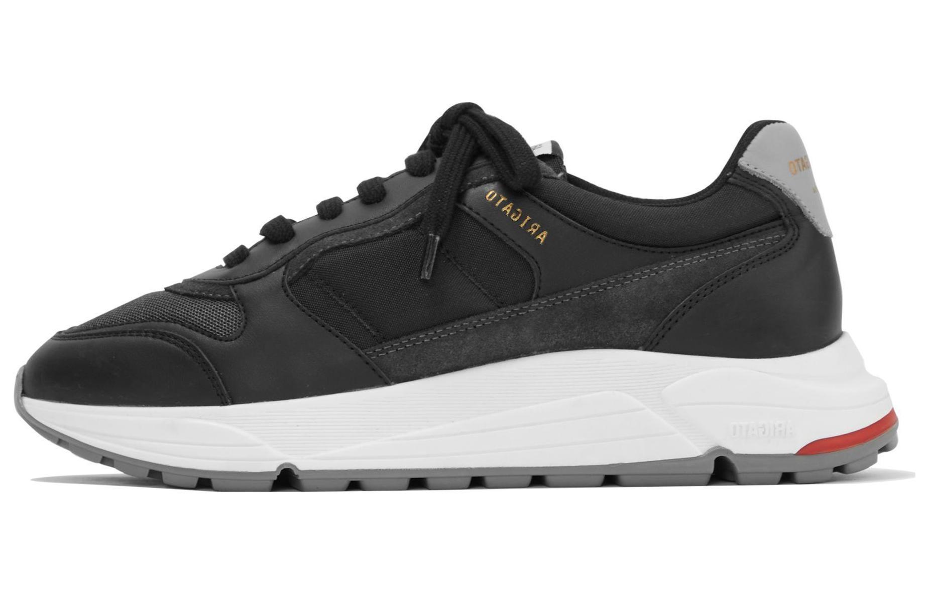 Axel Arigato Rush 'Black Leather Low-Top'