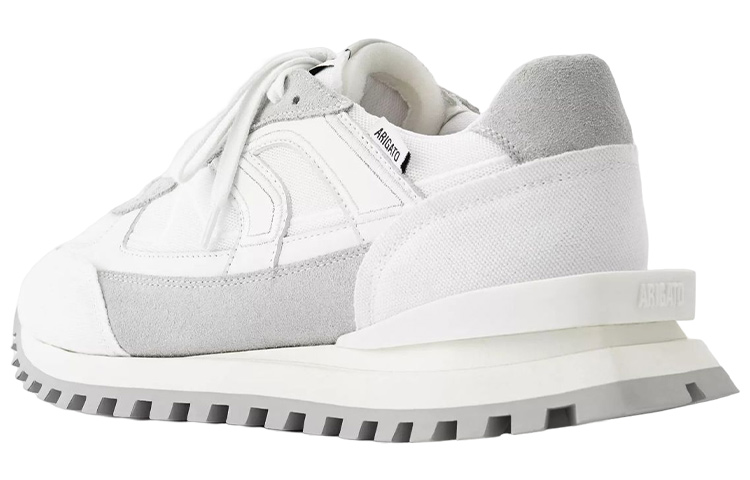 Shop Axel Arigato 皮革 時尚百搭 低幫 運動休閒鞋 男款 白色