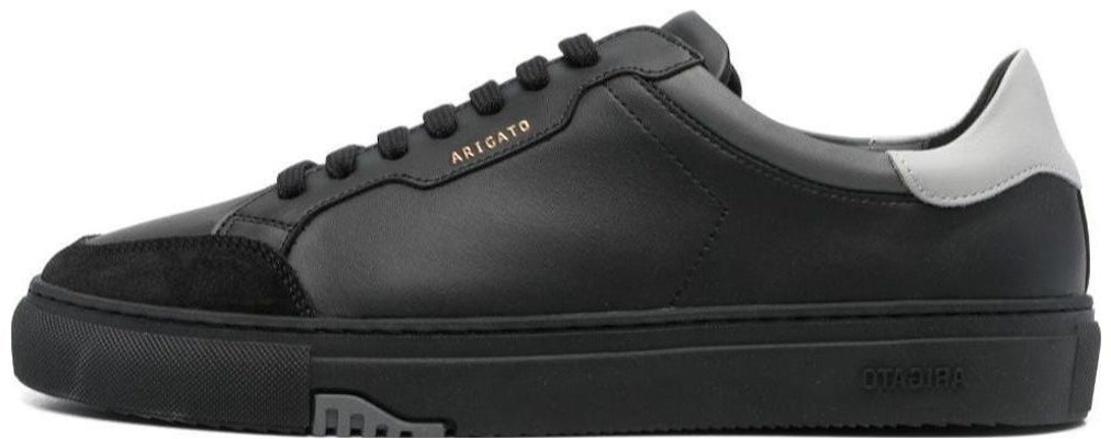 Axel Arigato Toe Cap Lace Low 'Black Leather' F1295002 Buy Axel Arigato Toe Cap Lace Low 'Black Leather' F1295002