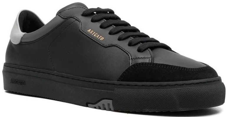Axel Arigato Toe Cap Lace Low 'Black Leather' F1295002 Order Axel Arigato Toe Cap Lace Low 'Black Leather' F1295002