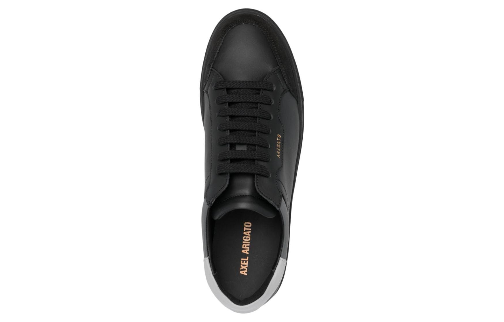 Lookbook Axel Arigato Toe Cap Lace Low 'Black Leather' F1295002