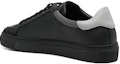 Shop Axel Arigato Toe Cap Rendah 'Kulit Hitam' F1295002