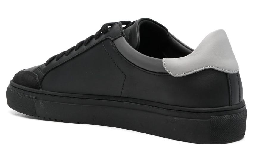 Shop Axel Arigato Toe Cap Lace Low 'Black Leather' F1295002