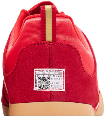 Bad Bunny x adidas Ballerina ''Vivid Red'' Merah Menyala KI7916 Sizing Bad Bunny x adidas Ballerina ''Vivid Red'' Merah Menyala KI7916