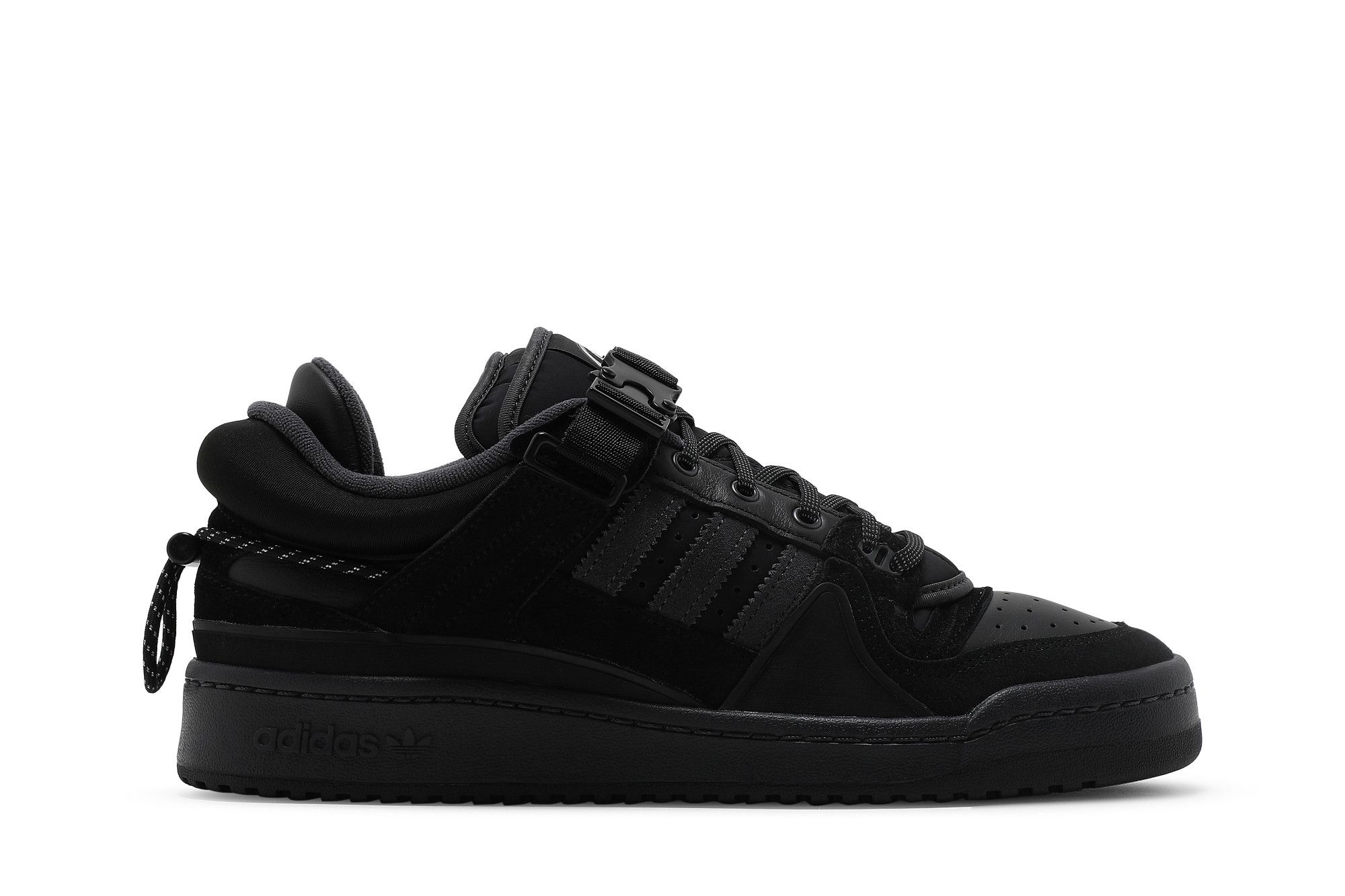 Bad Bunny x adidas Forum Buckle Low 'Triple Black' GW5021