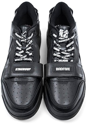 STA x LiNing李寧 新秀Rookie 長安少年 防滑減震 低幫 復古籃球鞋 男款 黑色 Shop STA x LiNing李寧 新秀Rookie 長安少年 防滑減震 低幫 復古籃球鞋 男款 黑色