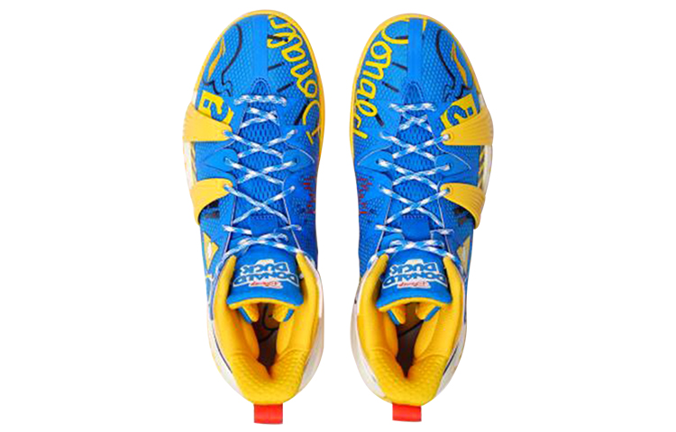 Shop 迪士尼 x 李宁 反伍1 Badfive 迪士尼聯名款 唐老鴨 高幫 籃球鞋 男款 藍