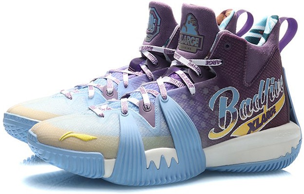 李寧バッドファイブ x X-LARGE パープル ABFQ005-11 Lookbook 李寧バッドファイブ x X-LARGE パープル ABFQ005-11