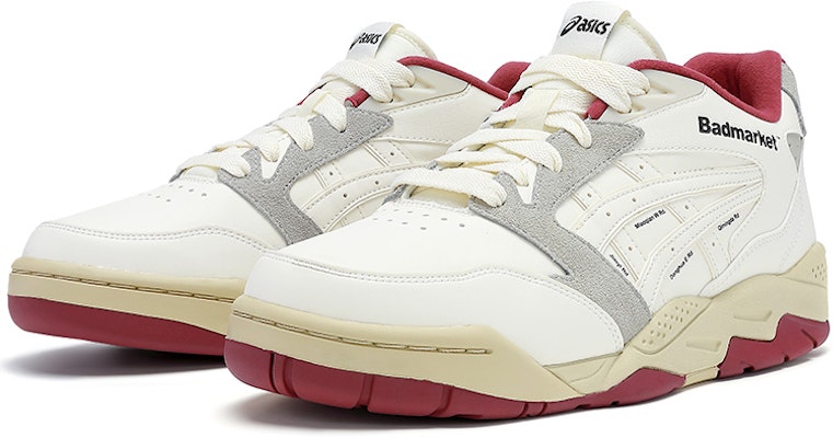 x ASICS Badmarket GEL-FUSE 'Putih Kelabu Merah' 1203A420-101 Shop x ASICS Badmarket GEL-FUSE 'Putih Kelabu Merah' 1203A420-101