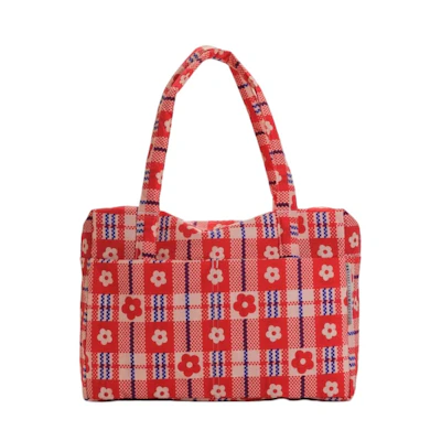 Baggu x Sandy Liang Cloud Carry On Red