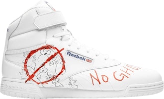 Bait x Stranger Things x Ghostbusters x Reebok Ex-O-Fit Clean High 'White' CN3828 Bait x Stranger Things x Ghostbusters x Reebok Ex-O-Fit Clean High 'White' CN3828